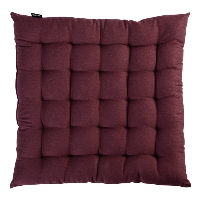 Подушка на стул Wild бордового цвета