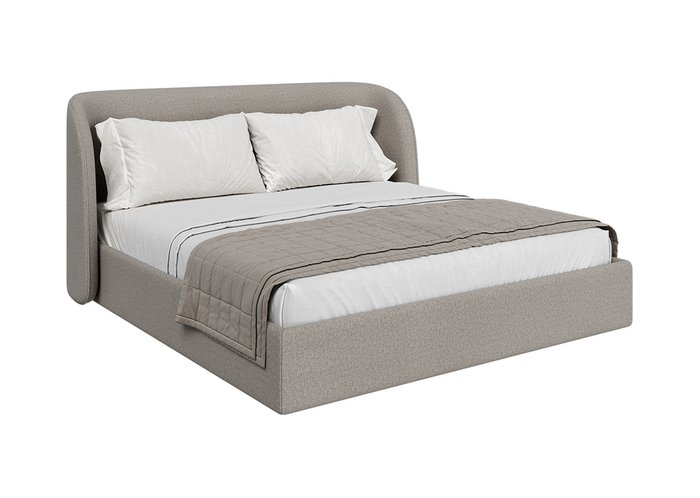 Кровать Classic 180х200 бежевого цвета с подъемным механизмом