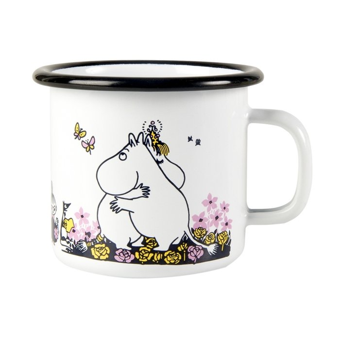 Кружка Moomin Объятия белого цвета - купить Чашки по цене 1100.0