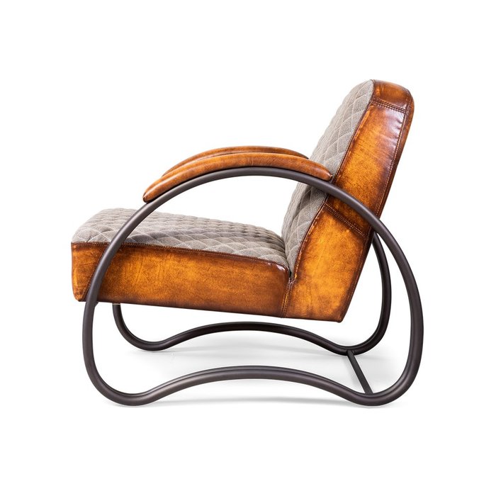 Кресло Stomellon с обивкой из натуральной кожи - купить Интерьерные кресла по цене 59270.0