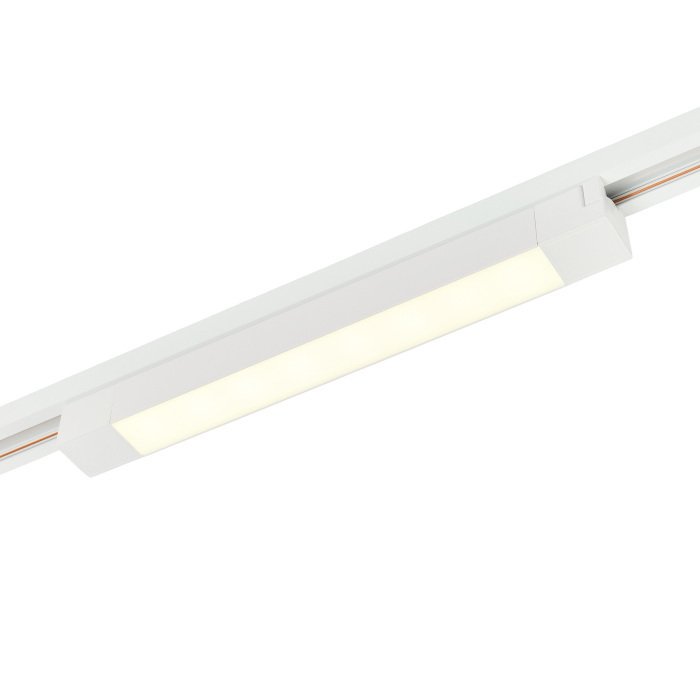 Трековый однофазный светильник Myfar Lines MT0110-16W4K-W - лучшие Трековые светильники в INMYROOM