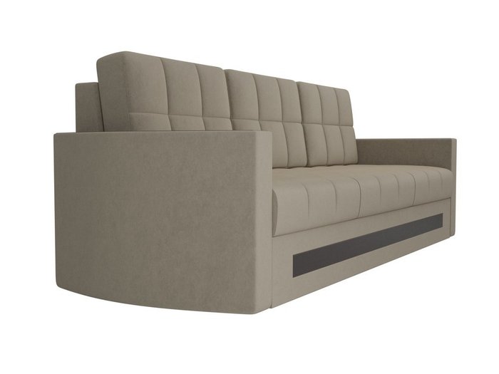 Прямой диван-кровать Белла бежевого цвета - лучшие Прямые диваны в INMYROOM