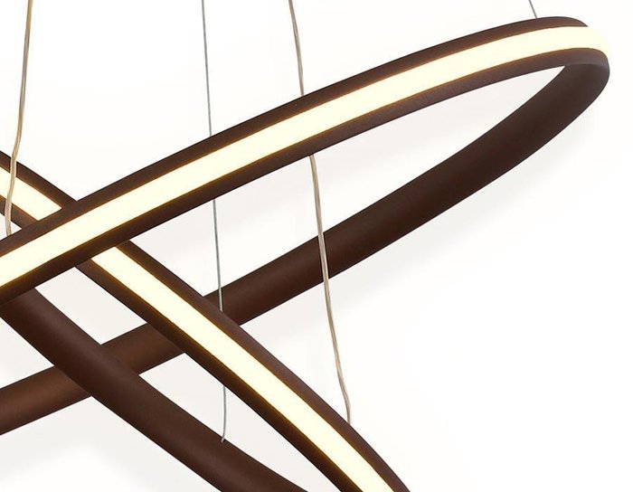 Подвесной светодиодный светильник Metallic коричневого цвета - лучшие Подвесные светильники в INMYROOM