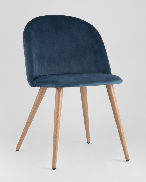 Стул Лион синего цвета цвета - купить Обеденные стулья по цене 5299.0