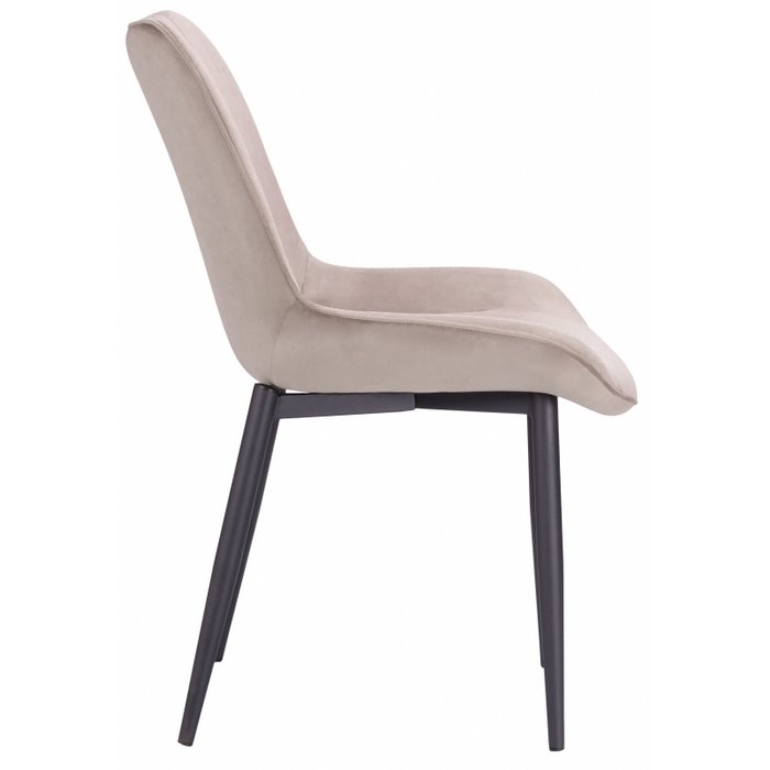 Стул Seda черно-бежевого цвета - лучшие Обеденные стулья в INMYROOM
