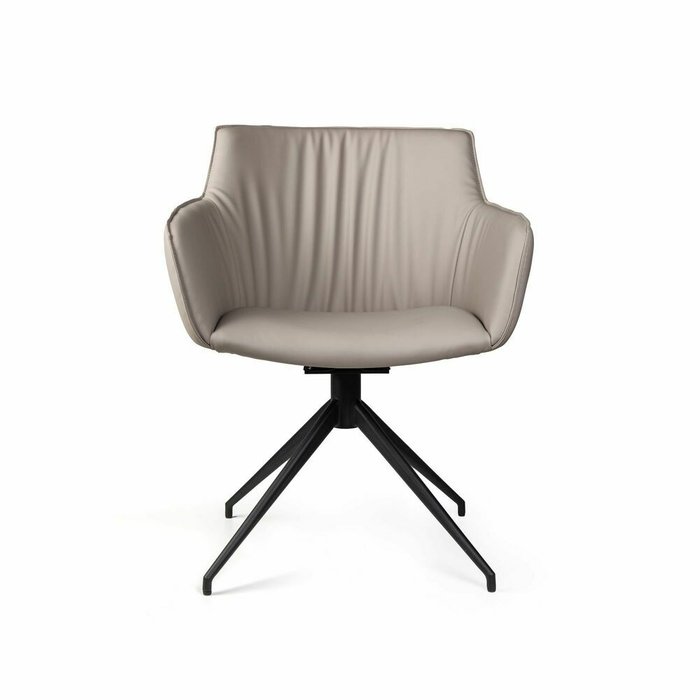 Обеденный стул-кресло Sofia серого цвета - купить Обеденные стулья по цене 39900.0