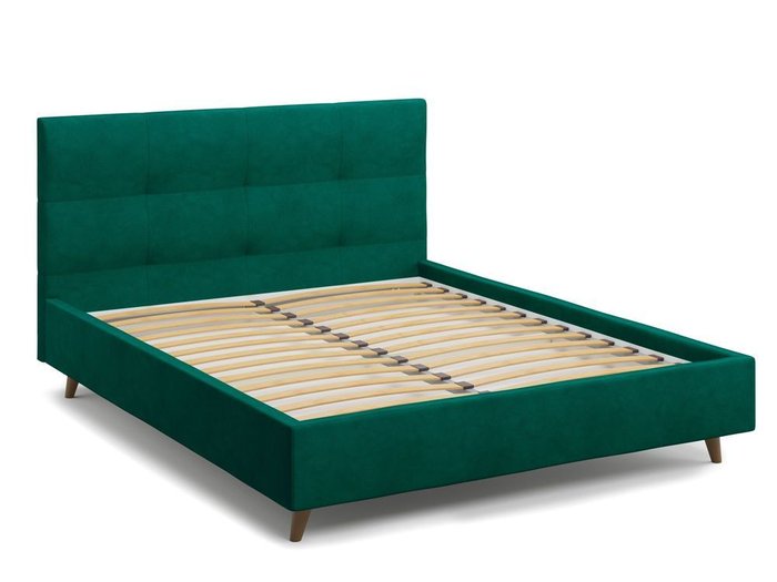 Кровать Garda 160х200 зеленого цвета - купить Кровати для спальни по цене 33000.0