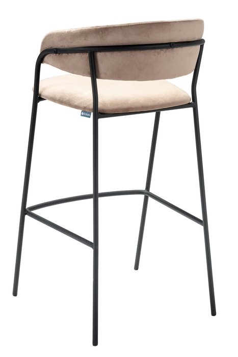 Стул барный Portman бежевого цвета - лучшие Барные стулья в INMYROOM