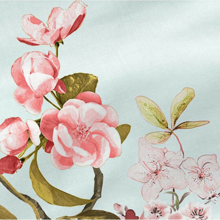 Наволочка Chinoiserie 50x75 голубого цвета - лучшие Наволочки в INMYROOM