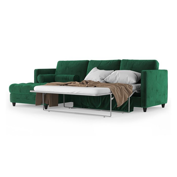 Диван-кровать Scott MTR зеленого цвета - лучшие Угловые диваны в INMYROOM