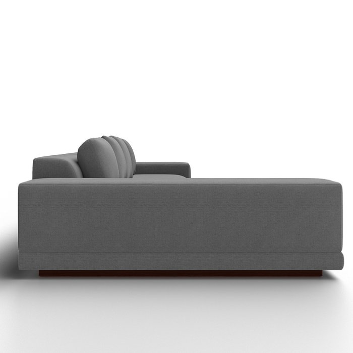 Угловой модульный диван Maroon серого цвета - лучшие Угловые диваны в INMYROOM