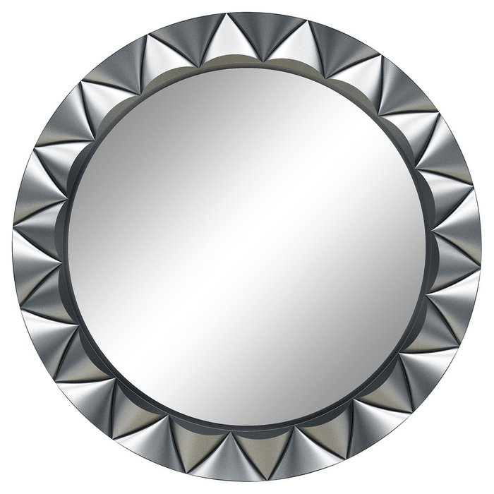 Настенное зеркало Эрленд Серебро металлик (S)