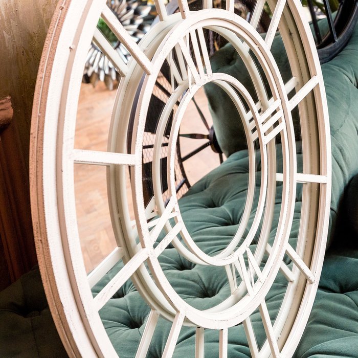 Настенное зеркало Женева круглой формы - купить Настенные зеркала по цене 22900.0