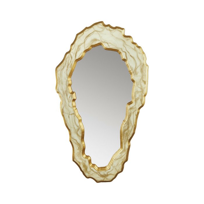 Зеркало настенное Рапсодия М с мраморной окраской