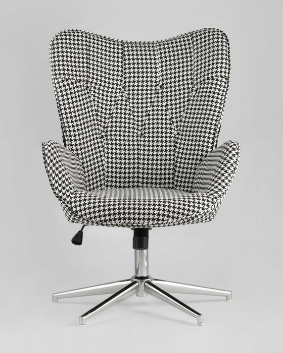 Кресло Филадельфия черно-белого цвета - лучшие Офисные кресла в INMYROOM