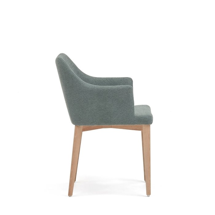 Стул Croft серо-зеленого цвета - лучшие Обеденные стулья в INMYROOM