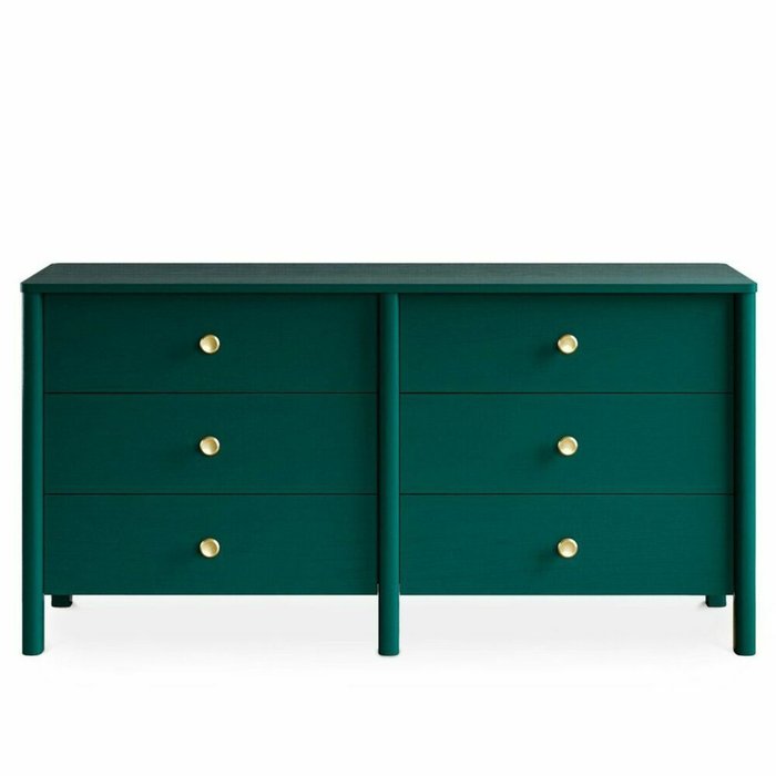 Комод Bergen BG005 изумрудного цвета Комод Bergen BG005 изумрудного цвета