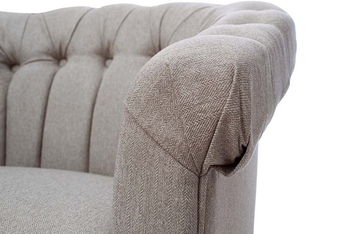 Кресло с низкой спинкой серого цвета - лучшие Интерьерные кресла в INMYROOM