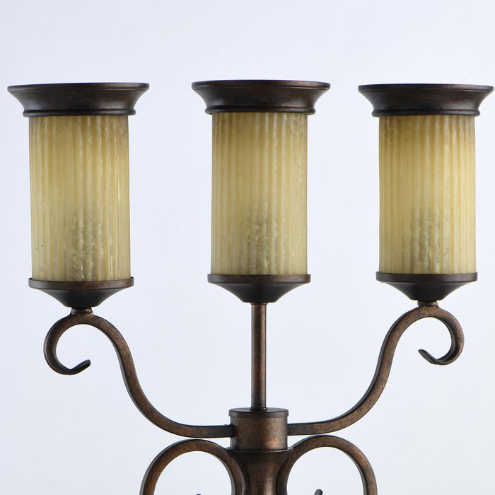 Настольная лампа Айвенго с плафонами из стекла - лучшие Настольные лампы в INMYROOM