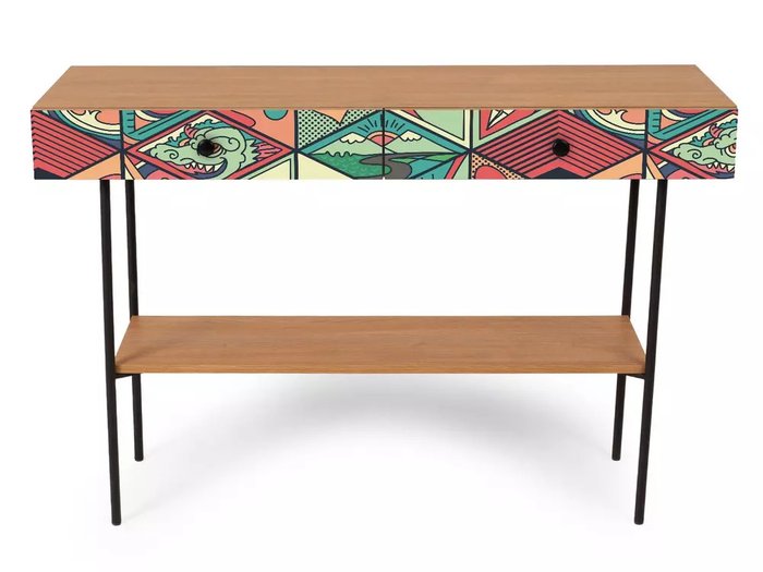 Консольный стол Frida с принтом Mexico - купить Консоли по цене 25900.0