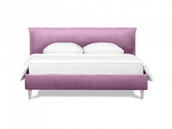 Кровать Queen Anastasia L 160х200 лилового цвета - купить Кровати для спальни по цене 59760.0