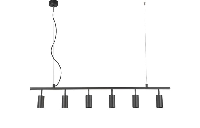 Подвесной светильник RIVO SP6 L1200 BL (металл, цвет черный) Подвесной светильник RIVO SP6 L1200 BL (металл, цвет черный)