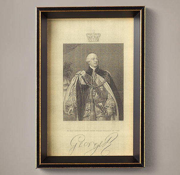 Портрет George III Портрет George III