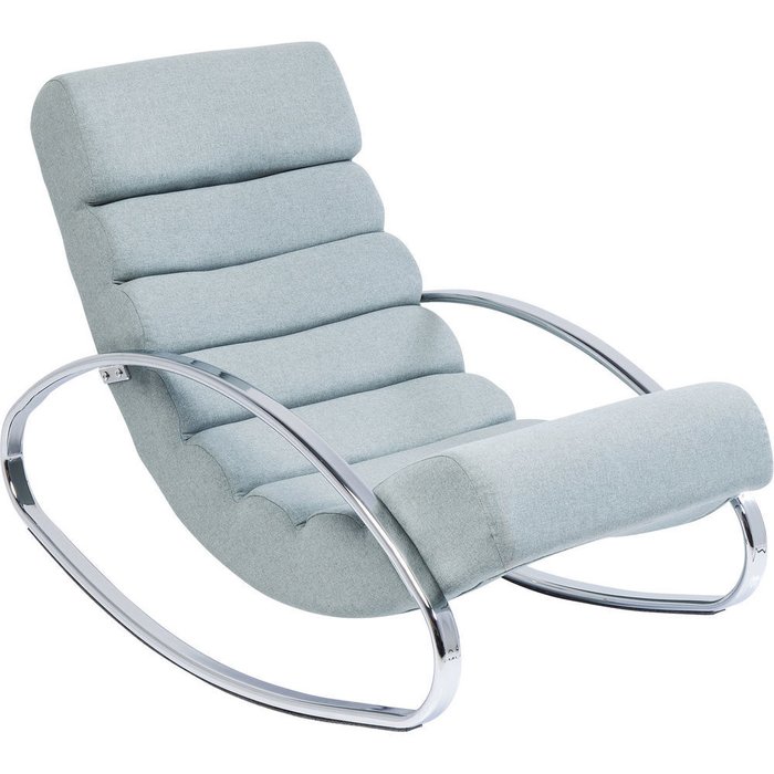 Кресло-качалка Manhattan серого цвета