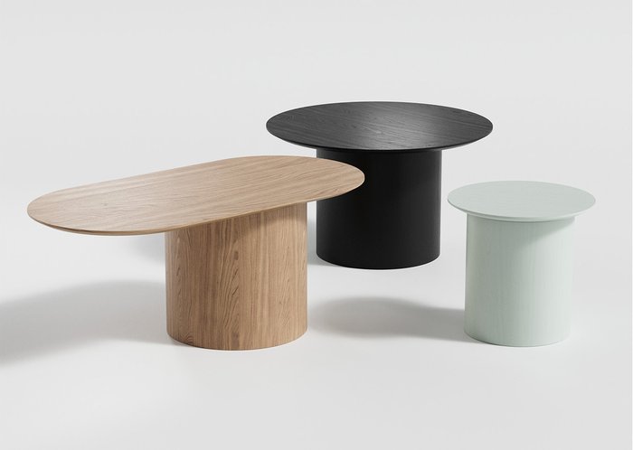Кофейный стол Type серо-бежевого цвета - лучшие Кофейные столики в INMYROOM