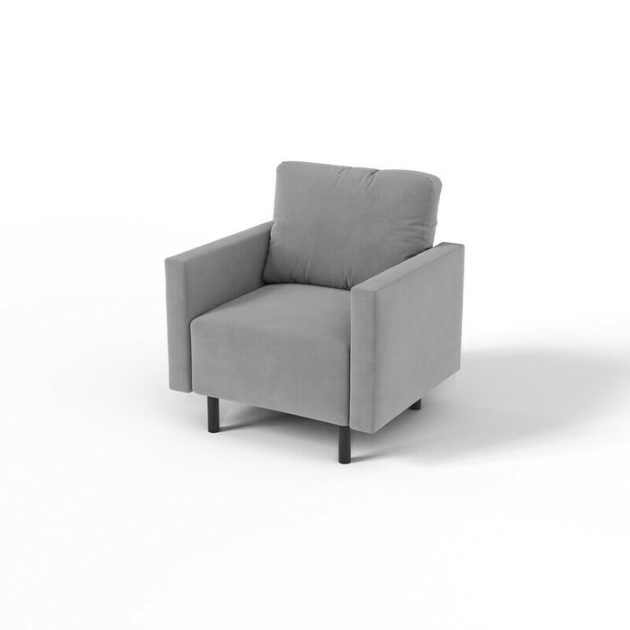 Кресло Сканди серого цвета