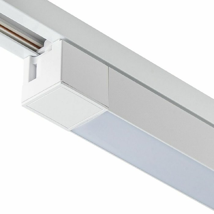 Трековый однофазный светильник Escada 20001TRU/02LED SWH - лучшие Трековые светильники в INMYROOM Трековый однофазный светильник Escada 20001TRU/02LED SWH - лучшие Трековые светильники в INMYROOM