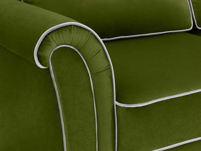 Диван трехместный Sydney зеленого цвета - лучшие Прямые диваны в INMYROOM