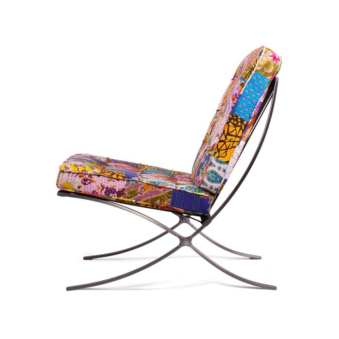 Кресло Barcelona Patchwork на металлокаркасе - купить Интерьерные кресла по цене 73038.0