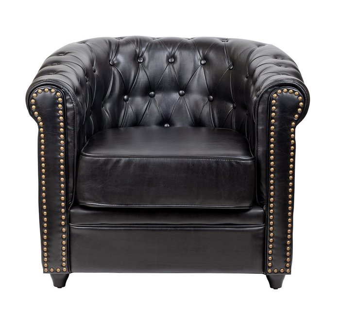 Кресло Karo черного цвета - купить Интерьерные кресла по цене 55500.0