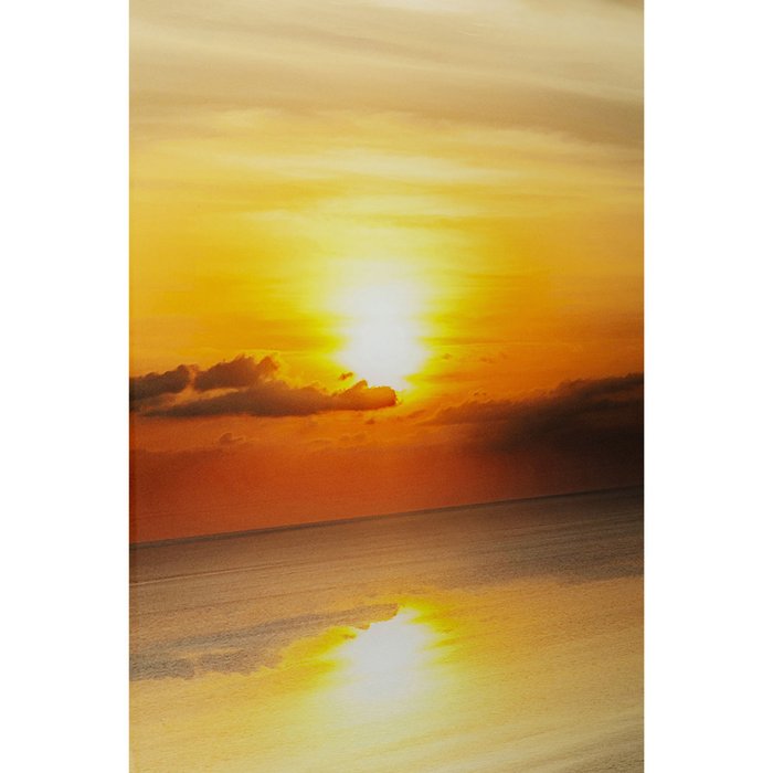 Картина Sunset 80х120 со стеклом - лучшие Принты в INMYROOM