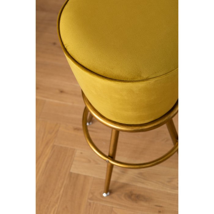 Стул барный Lady Rock желтого цвета - купить Барные стулья по цене 33850.0