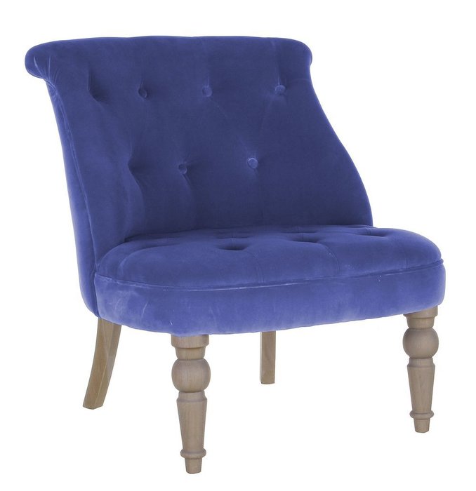 Кресло Бастиан ярко-голубого цвета - купить Интерьерные кресла по цене 56000.0