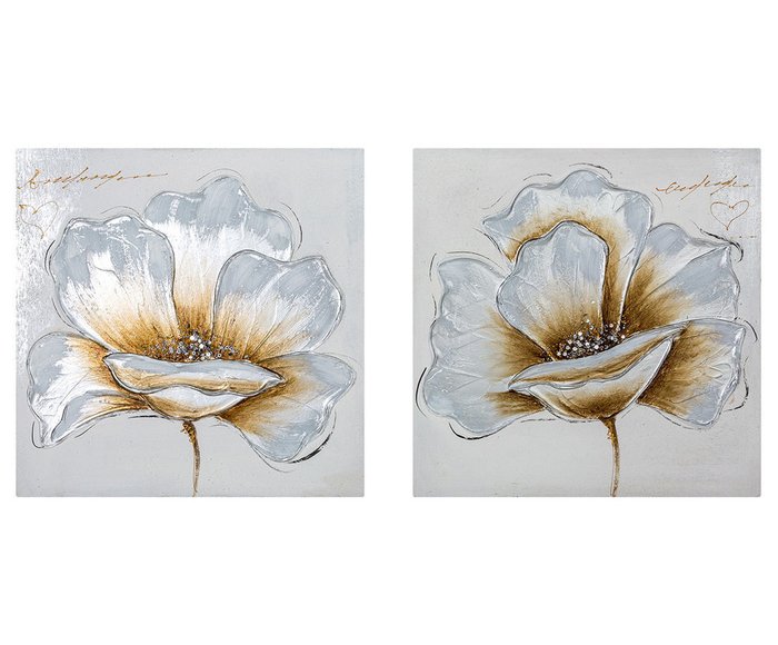 Набор из двух картин Flower 50х50
