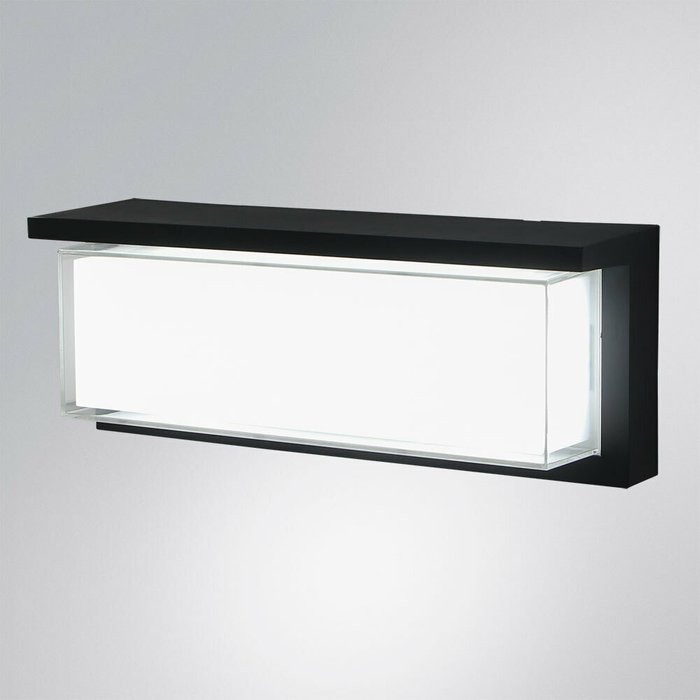 Уличный настенный светильник Arte Lamp FERRO A5224AL-1BK - лучшие Настенные уличные светильники в INMYROOM