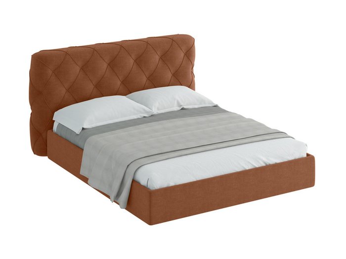 Кровать Ember коричневого цвета 180х200