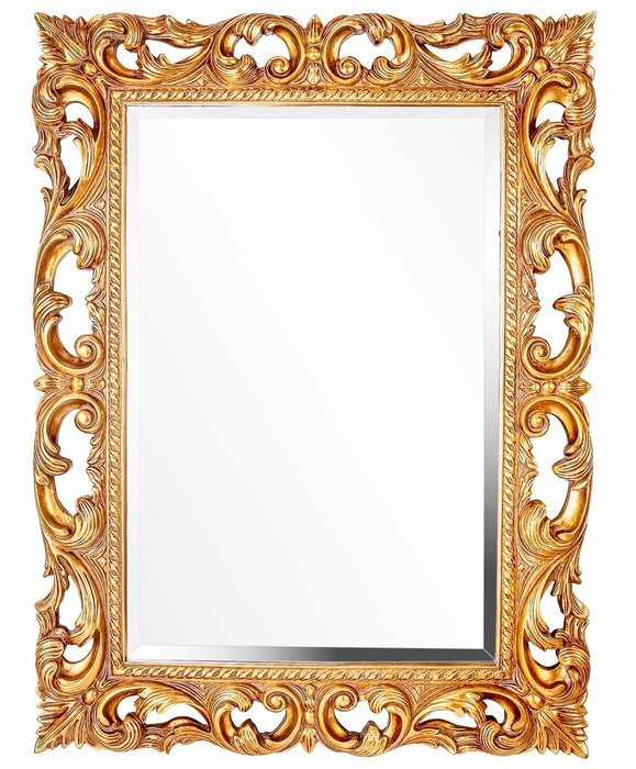 Настенное Зеркало Oxford Gold в резной раме