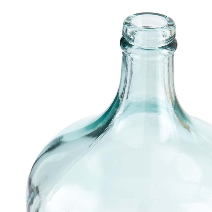 Ваза-бутыль из стекла Izolia голубого цвета - купить Вазы  по цене 5660.0