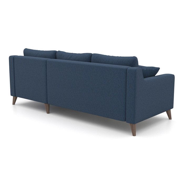 Угловой диван-кровать Mendini EKH синего цвета - лучшие Угловые диваны в INMYROOM