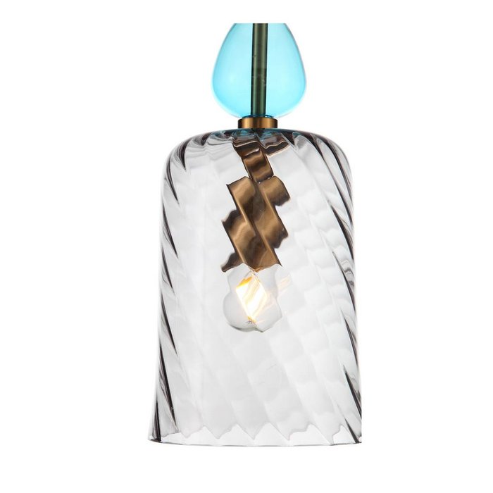 Подвесной светильник Illuvio с прозрачным плафоном - лучшие Подвесные светильники в INMYROOM