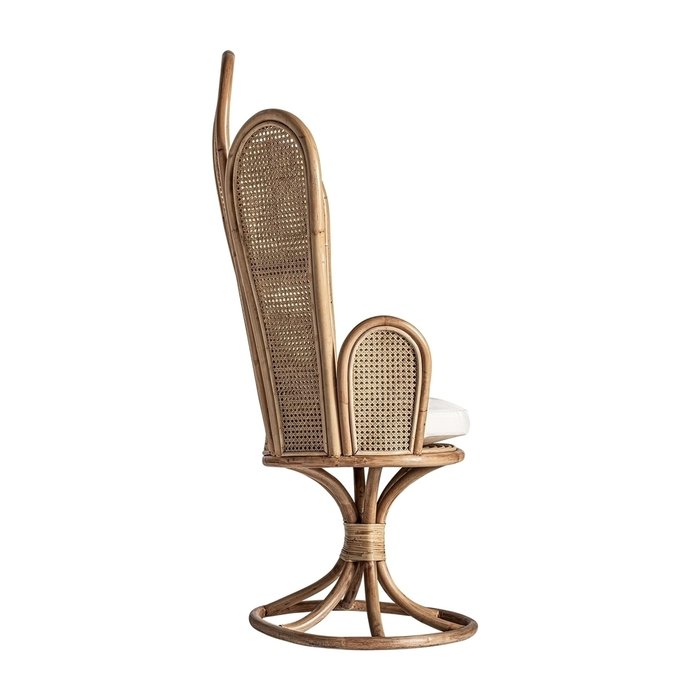 Кресло Banha бежевого цвета - лучшие Интерьерные кресла в INMYROOM
