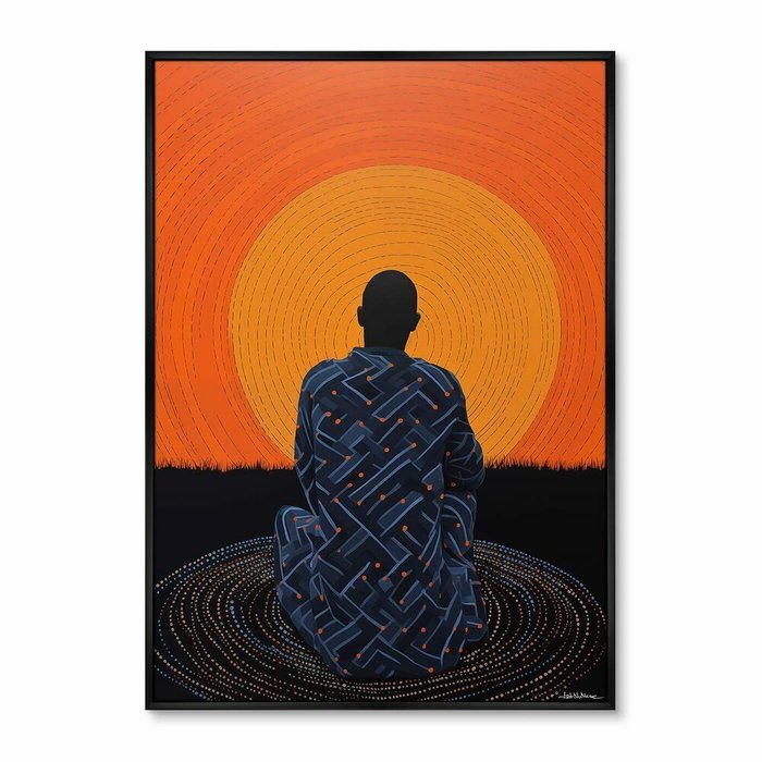 Репродукция картины Waiting for the Sun, 2024г.