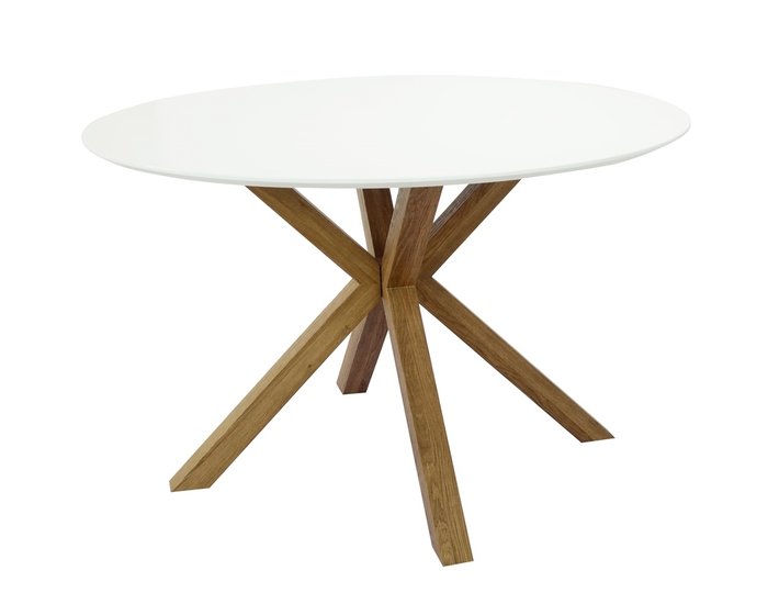 Обеденный стол Dolce белого цвета - купить Обеденные столы по цене 28850.0