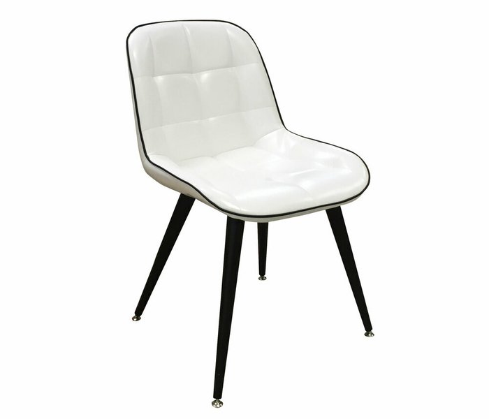 Стул Прованс черно-белого цвета - купить Обеденные стулья по цене 5990.0