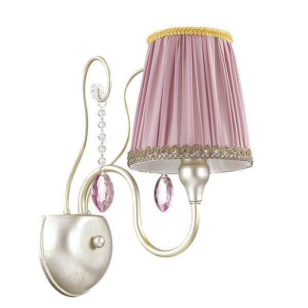 Бра Odeon Light Gaellori с розовым абажуром Бра Odeon Light Gaellori с розовым абажуром