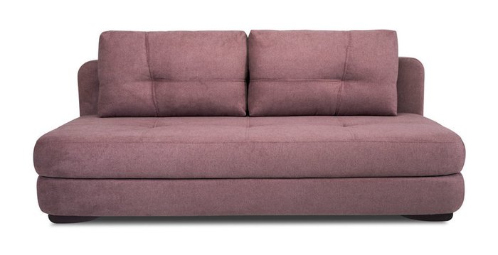 Прямой диван-кровать Арно коричневого цвета